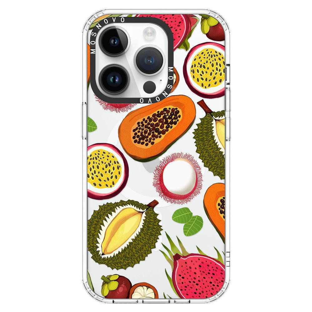 Tropical Fruit Phone Case - iPhone 14 Pro Case - MOSNOVO