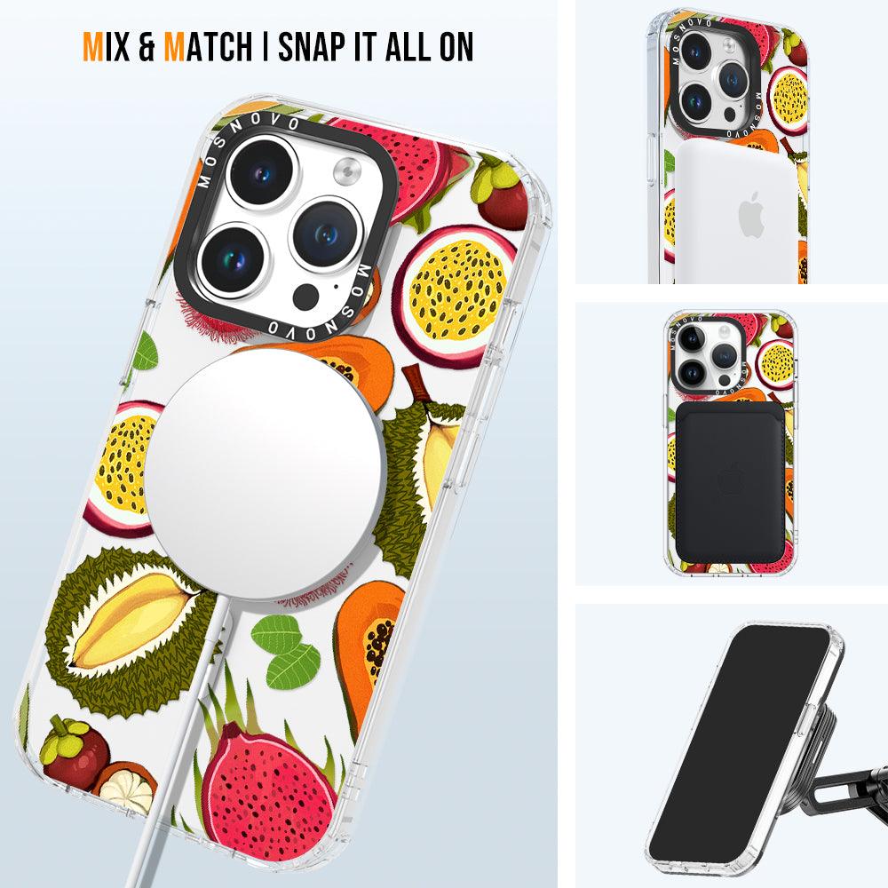 Tropical Fruit Phone Case - iPhone 14 Pro Case - MOSNOVO