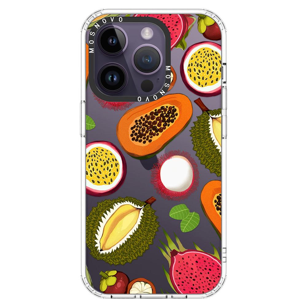 Tropical Fruit Phone Case - iPhone 14 Pro Case - MOSNOVO