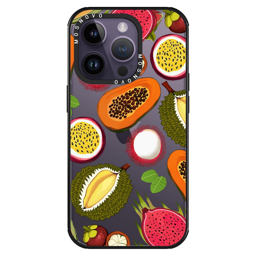 Tropical Fruit Phone Case - iPhone 14 Pro Case - MOSNOVO