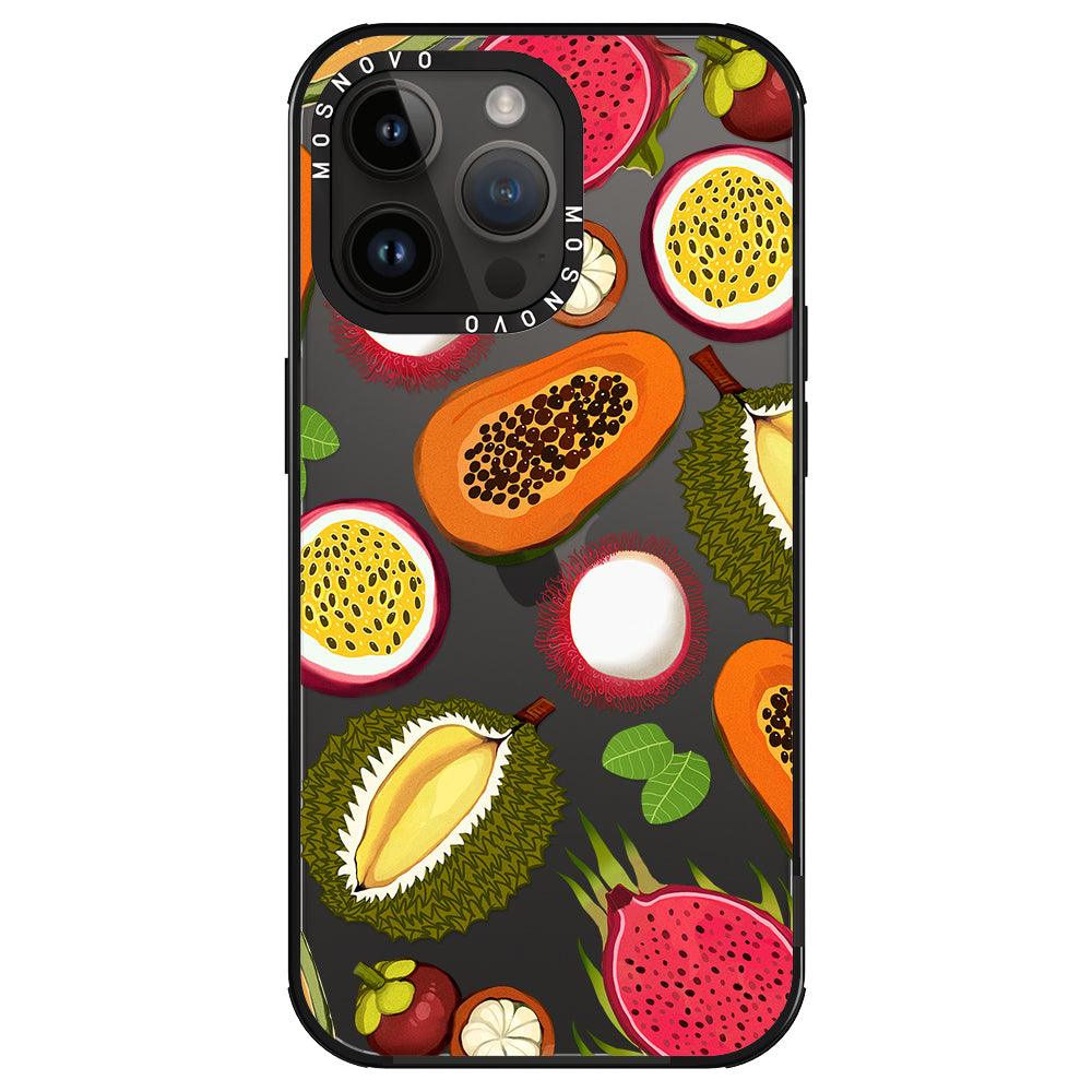 Tropical Fruit Phone Case - iPhone 14 Pro Max Case - MOSNOVO