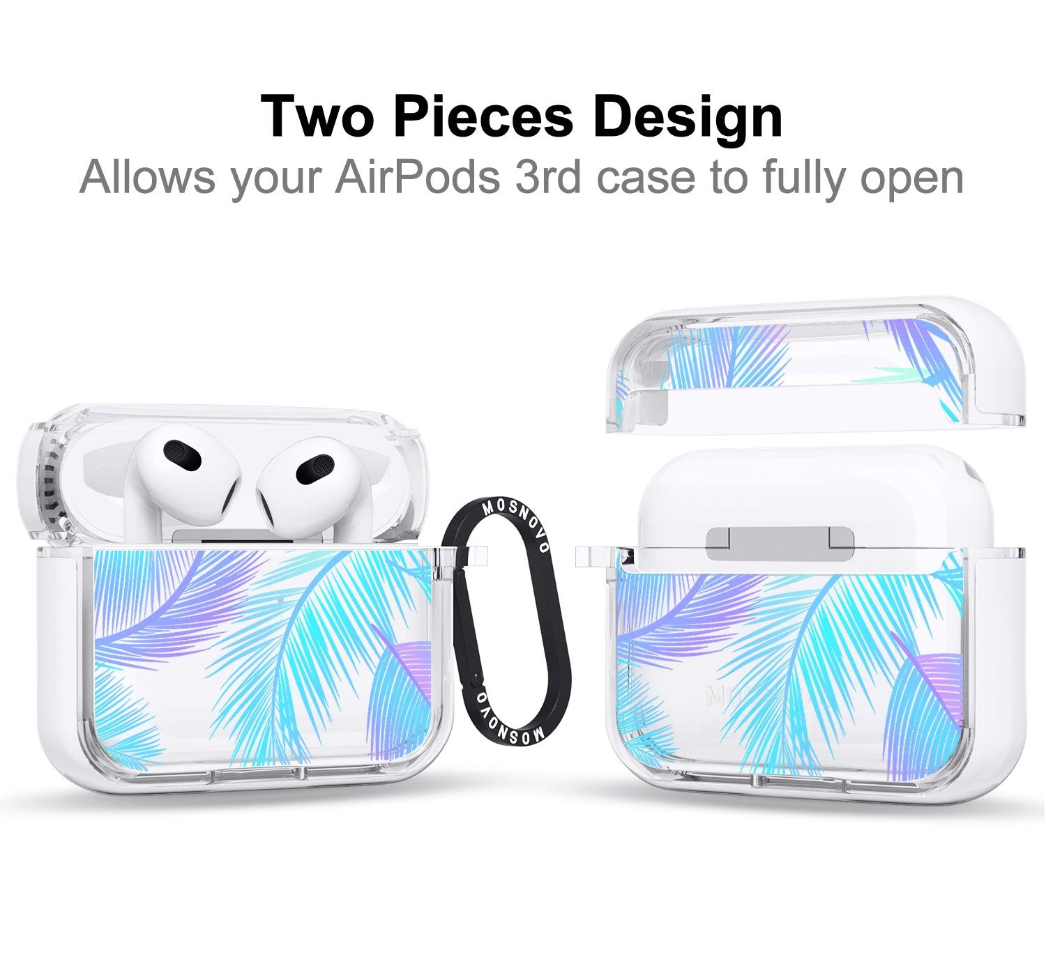 Tropical Palm Leaf AirPods 3 Case (3rd Generation) - MOSNOVO