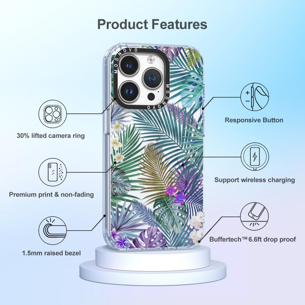 Tropical Rainforests Phone Case - iPhone 14 Pro Case - MOSNOVO