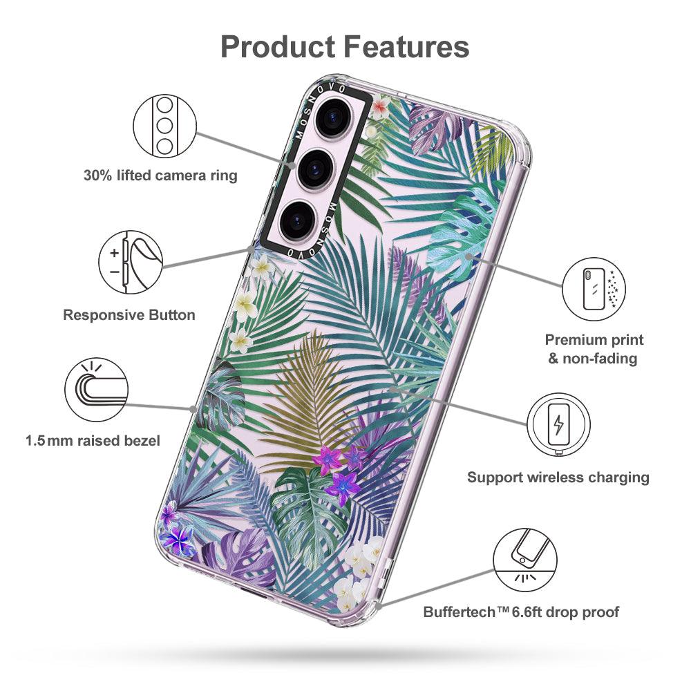 Tropical Rainforests Phone Case - Samsung Galaxy S23 Plus Case - MOSNOVO