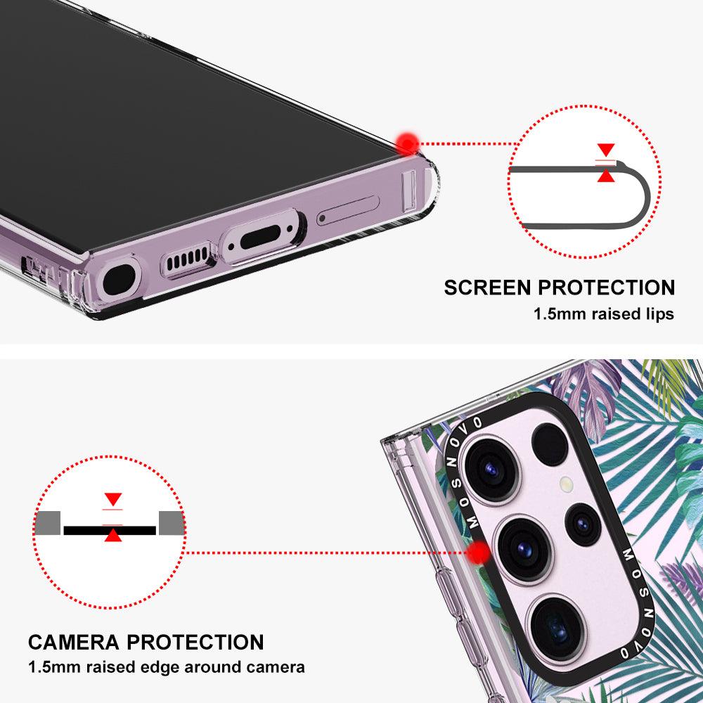 Tropical Rainforests Phone Case - Samsung Galaxy S23 Ultra Case - MOSNOVO