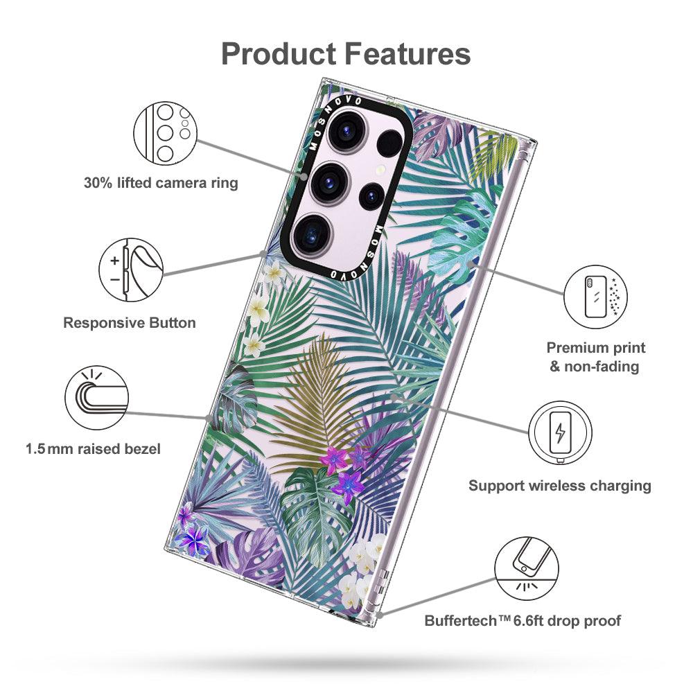 Tropical Rainforests Phone Case - Samsung Galaxy S23 Ultra Case - MOSNOVO