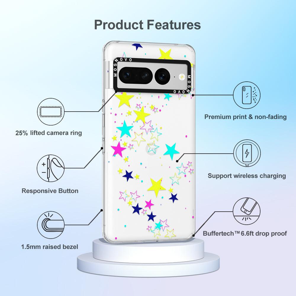 Twinkle Star Phone Case - Google Pixel 7 Pro Case - MOSNOVO