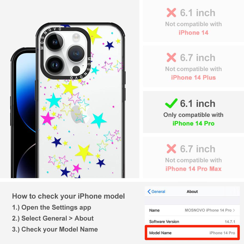 Twinkle Star Phone Case - iPhone 14 Pro Case - MOSNOVO