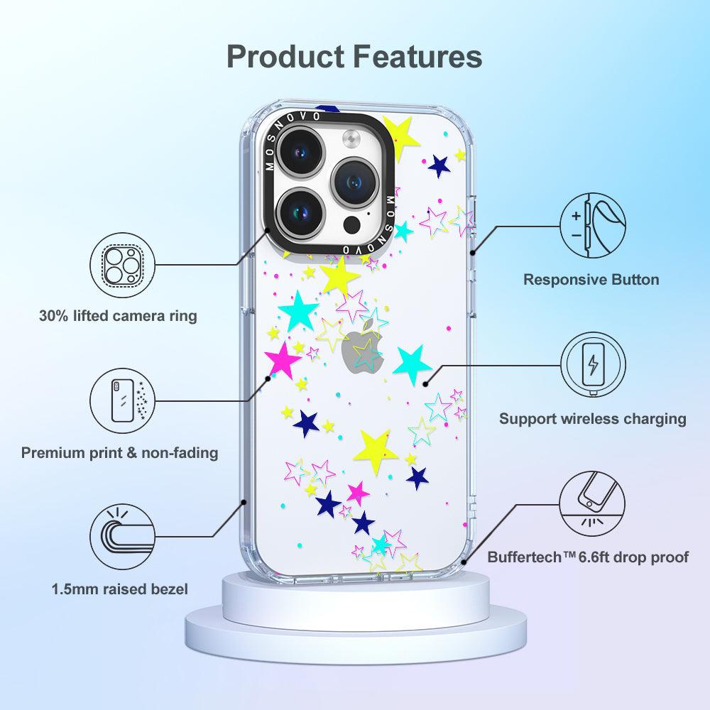 Twinkle Star Phone Case - iPhone 14 Pro Case - MOSNOVO