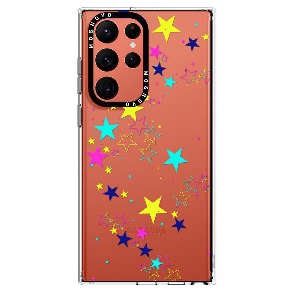 Twinkle Star Phone Case - Samsung Galaxy S22 Ultra Case - MOSNOVO