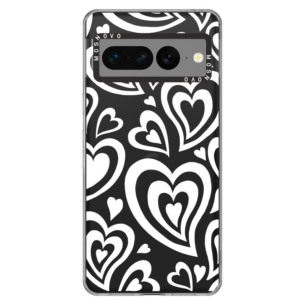 Twist Heart Phone Case - Google Pixel 7 Pro Case - MOSNOVO