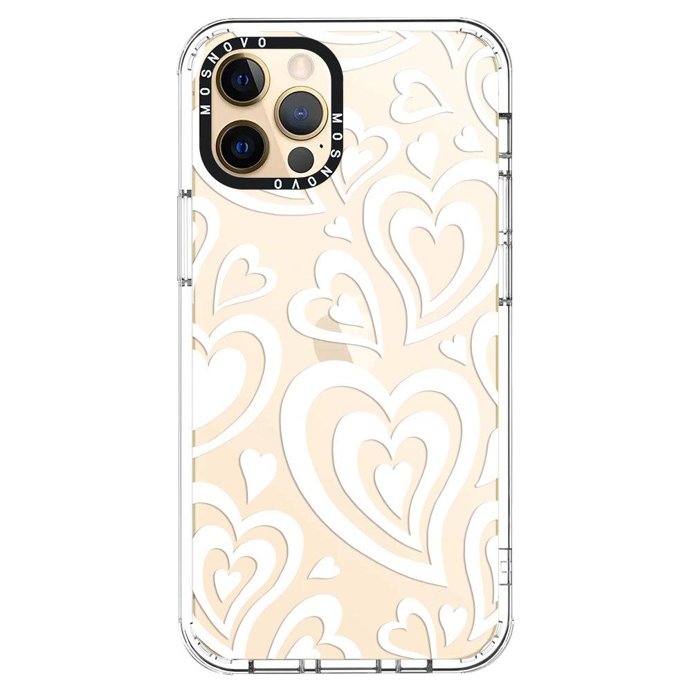 Twist Heart Phone Case - iPhone 12 Pro Max Case - MOSNOVO