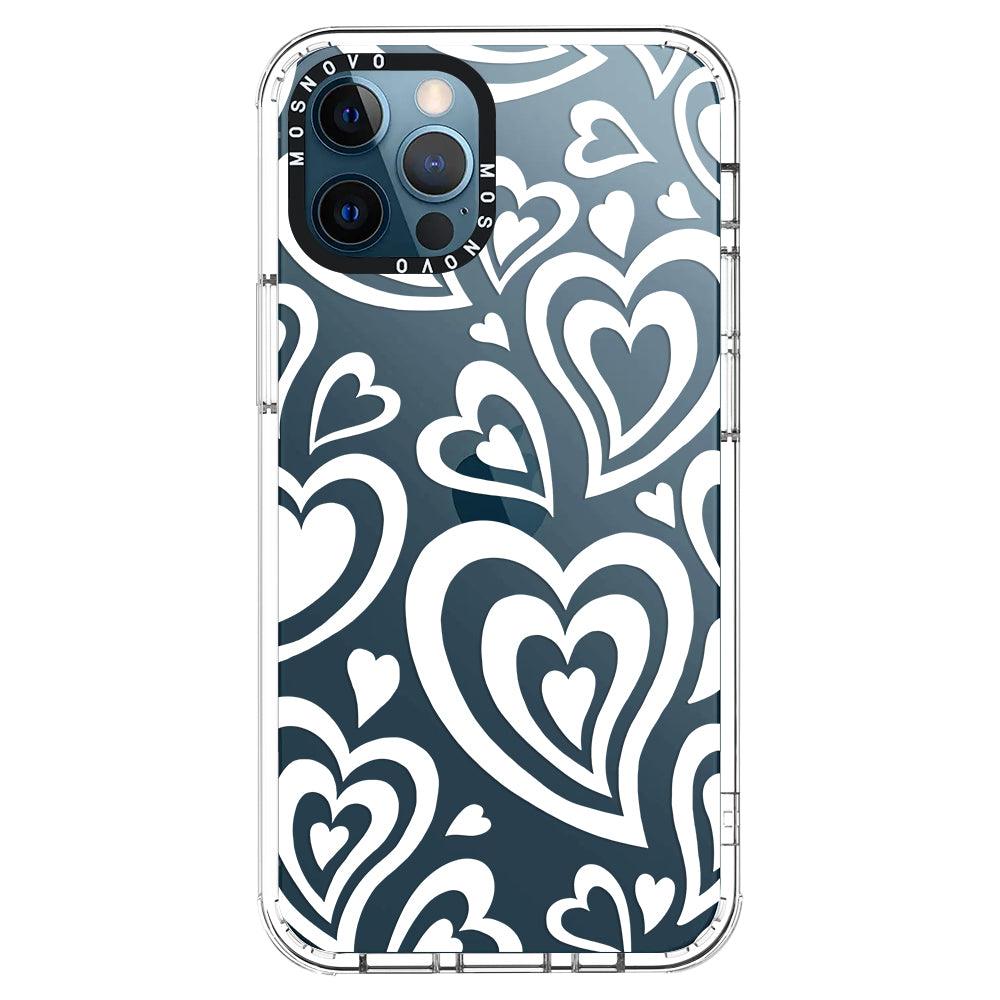 Twist Heart Phone Case - iPhone 12 Pro Max Case - MOSNOVO