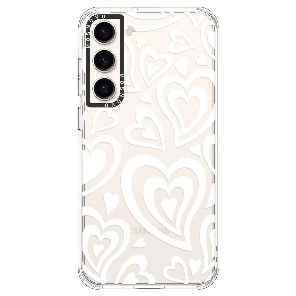 Twist Heart Phone Case - Samsung Galaxy S23 Case - MOSNOVO