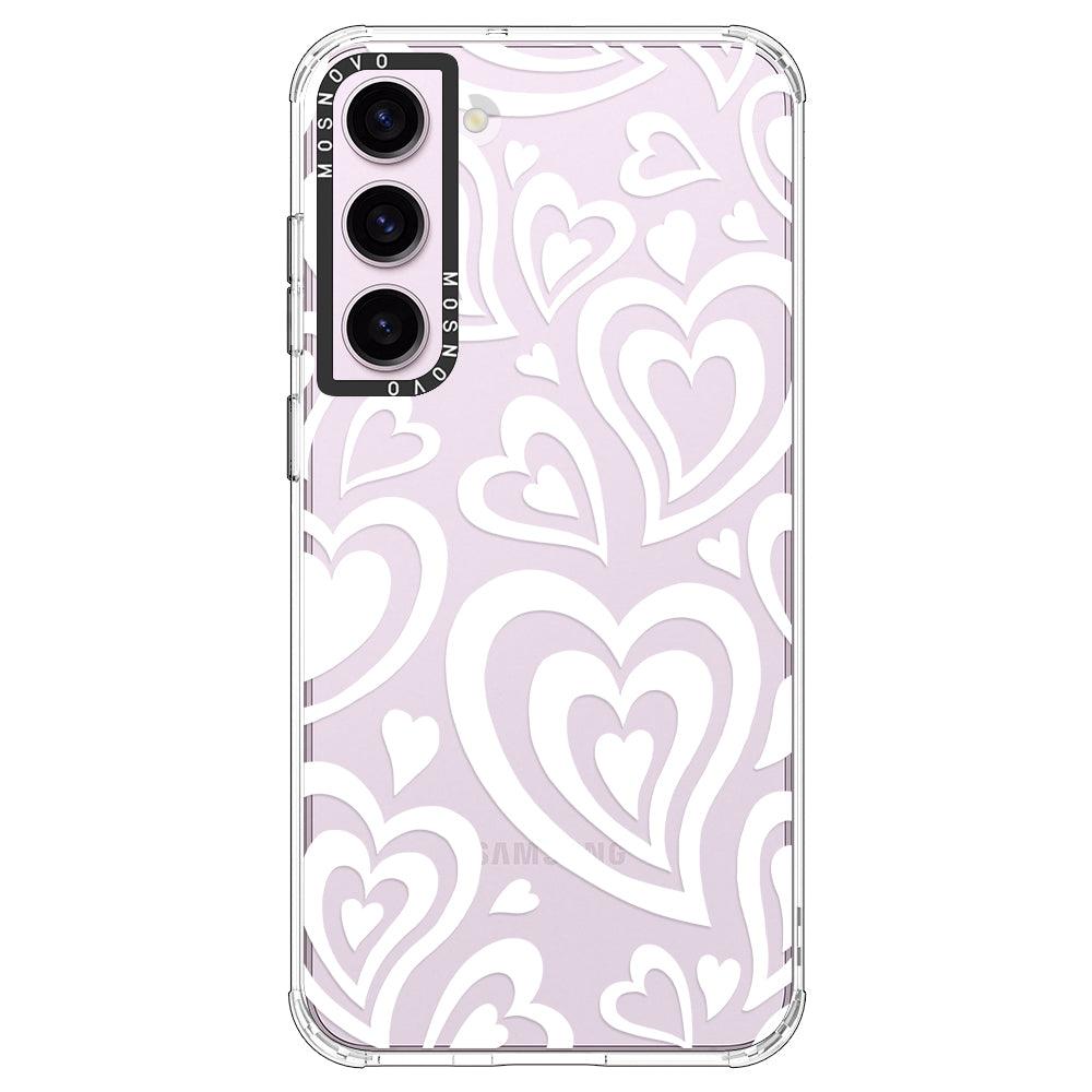 Twist Heart Phone Case - Samsung Galaxy S23 Plus Case - MOSNOVO