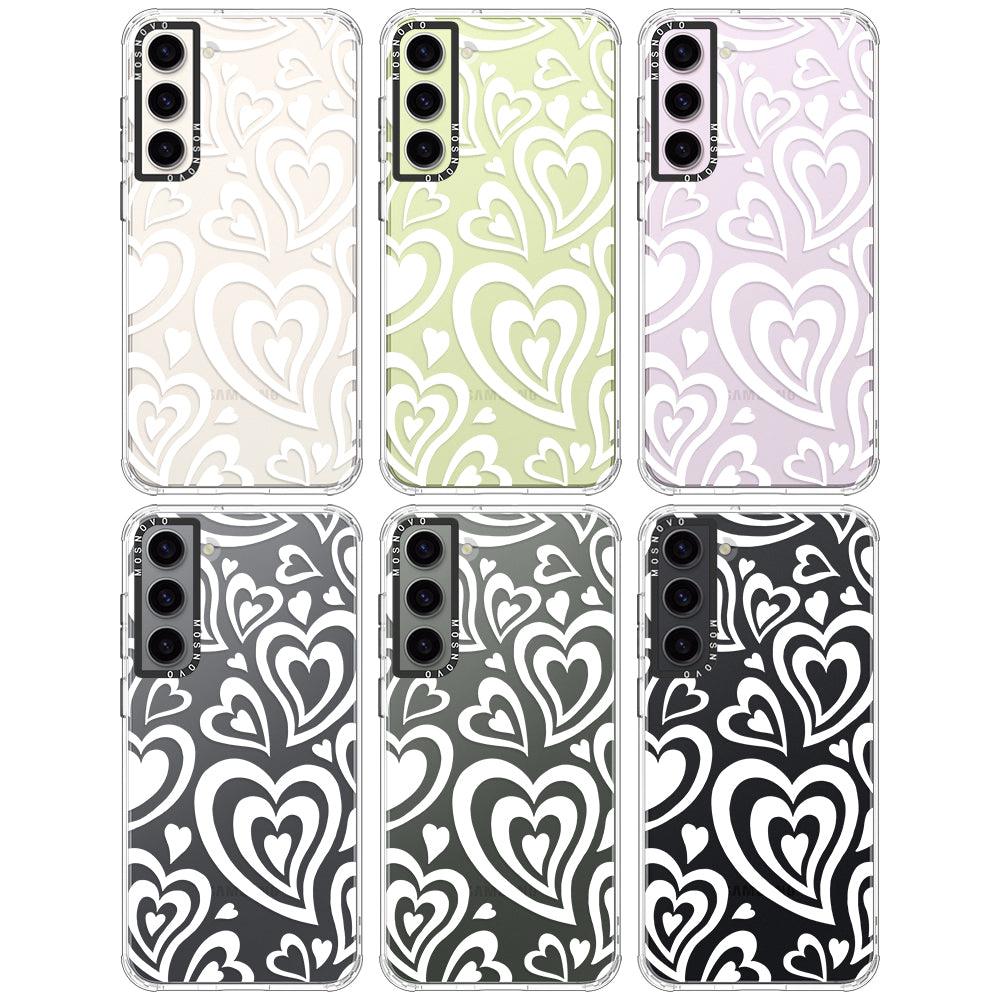 Twist Heart Phone Case - Samsung Galaxy S23 Plus Case - MOSNOVO