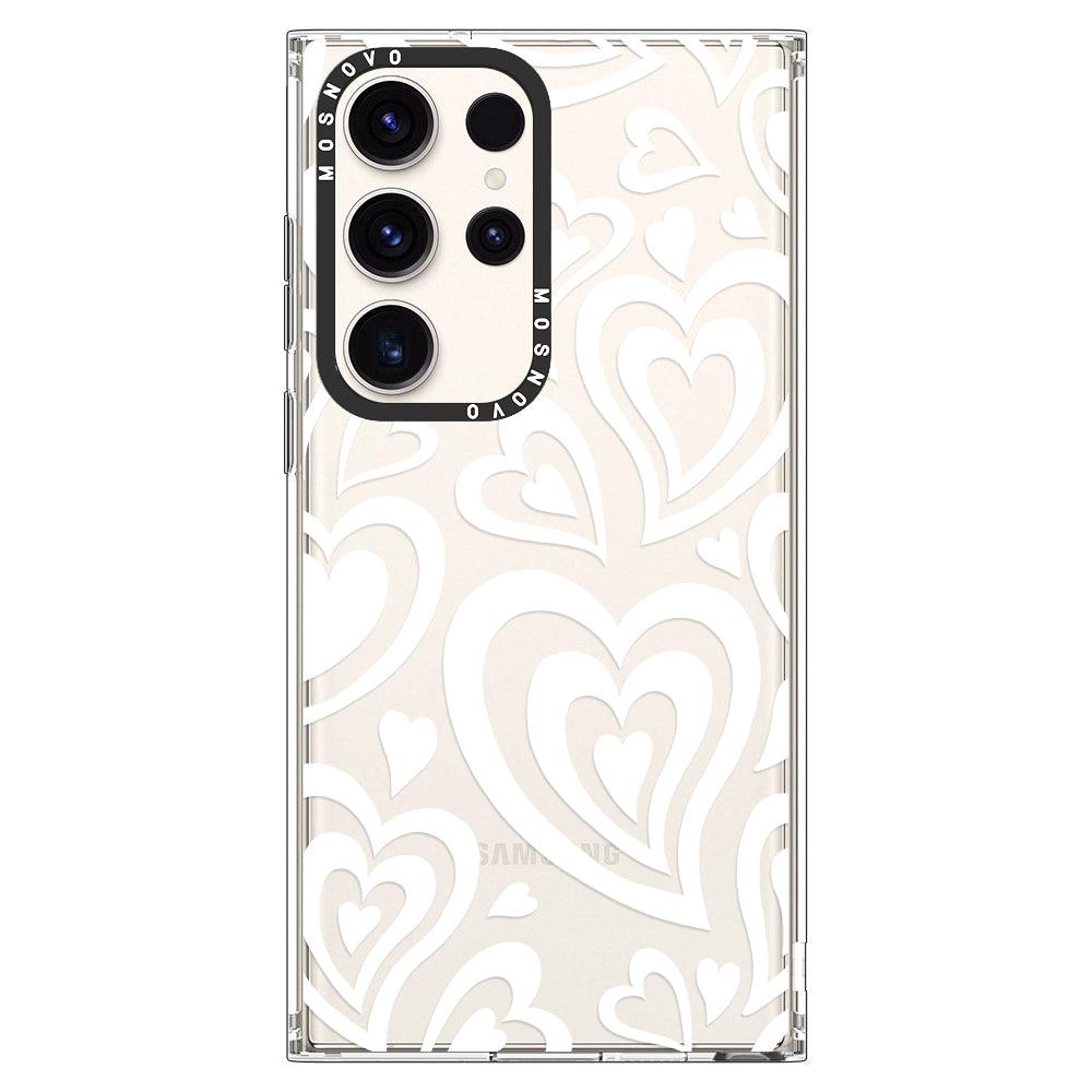 Twist Heart Phone Case - Samsung Galaxy S23 Ultra Case - MOSNOVO