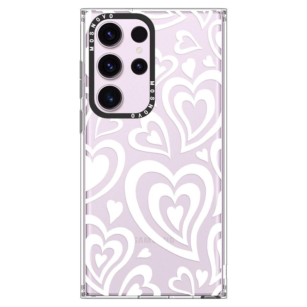 Twist Heart Phone Case - Samsung Galaxy S23 Ultra Case - MOSNOVO