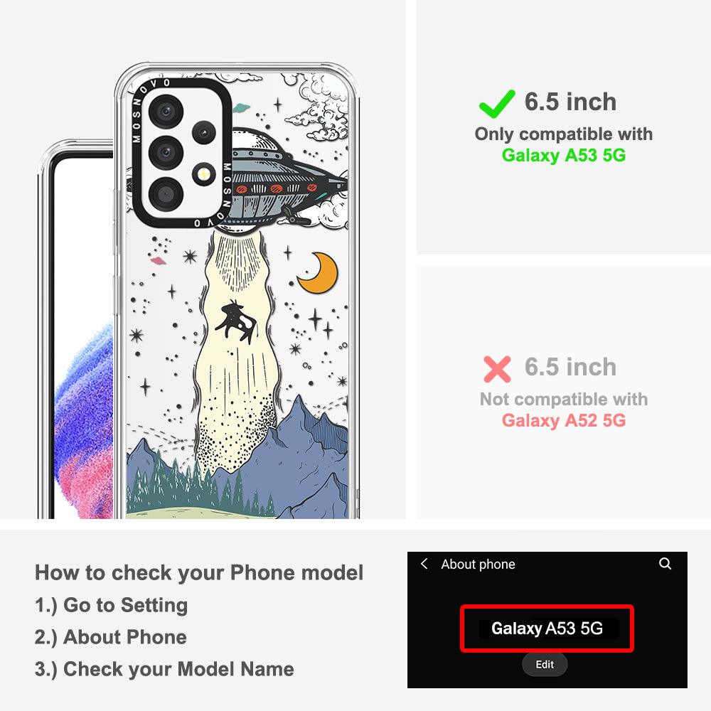 UFO Phone Case - Samsung Galaxy A53 Case - MOSNOVO