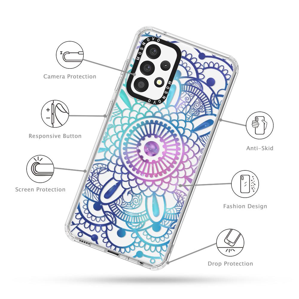 Galaxy Mandala Phone Case - Samsung Galaxy A52 & A52s Case - MOSNOVO