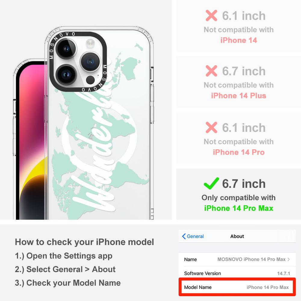 Wanderlust Phone Case - iPhone 14 Pro Max Case - MOSNOVO