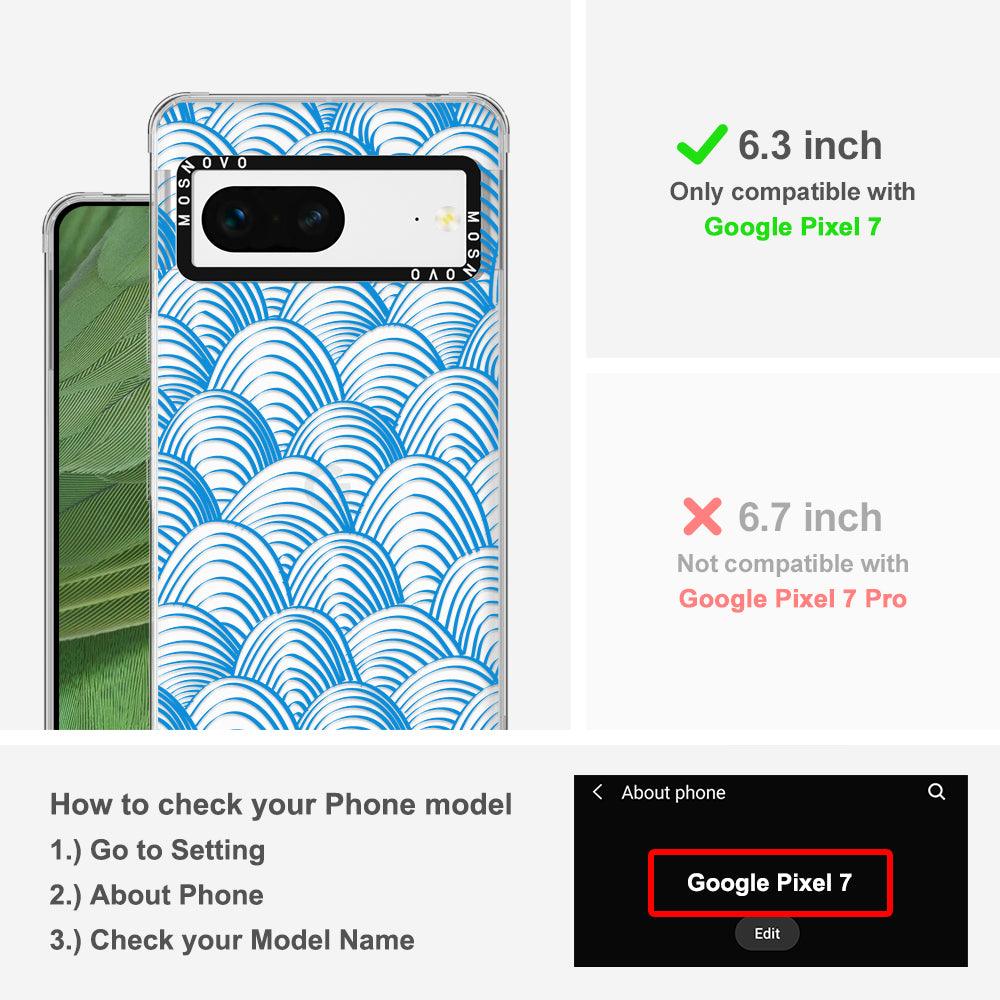 Wave Art Phone Case - Google Pixel 7 Case - MOSNOVO