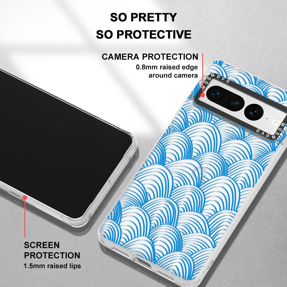 Wave Art Phone Case - Google Pixel 7 Pro Case - MOSNOVO