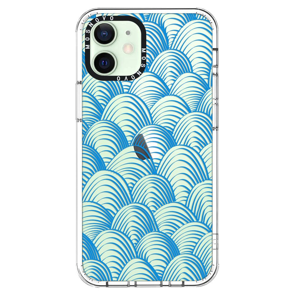 Wavy Wave Phone Case - iPhone 12 Case - MOSNOVO