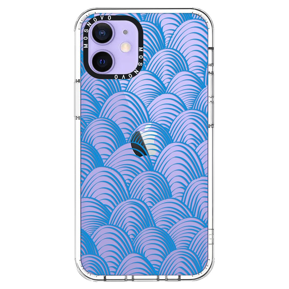 Wavy Wave Phone Case - iPhone 12 Case - MOSNOVO