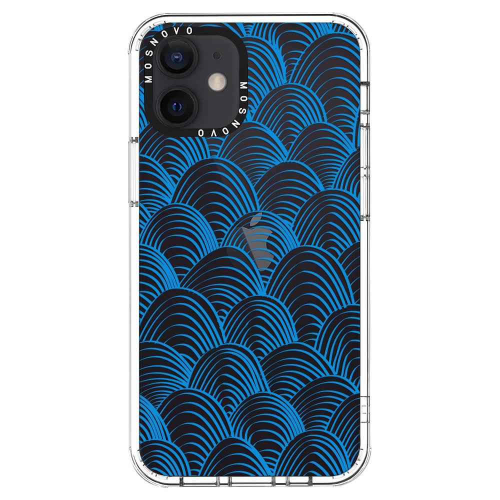 Wavy Wave Phone Case - iPhone 12 Case - MOSNOVO