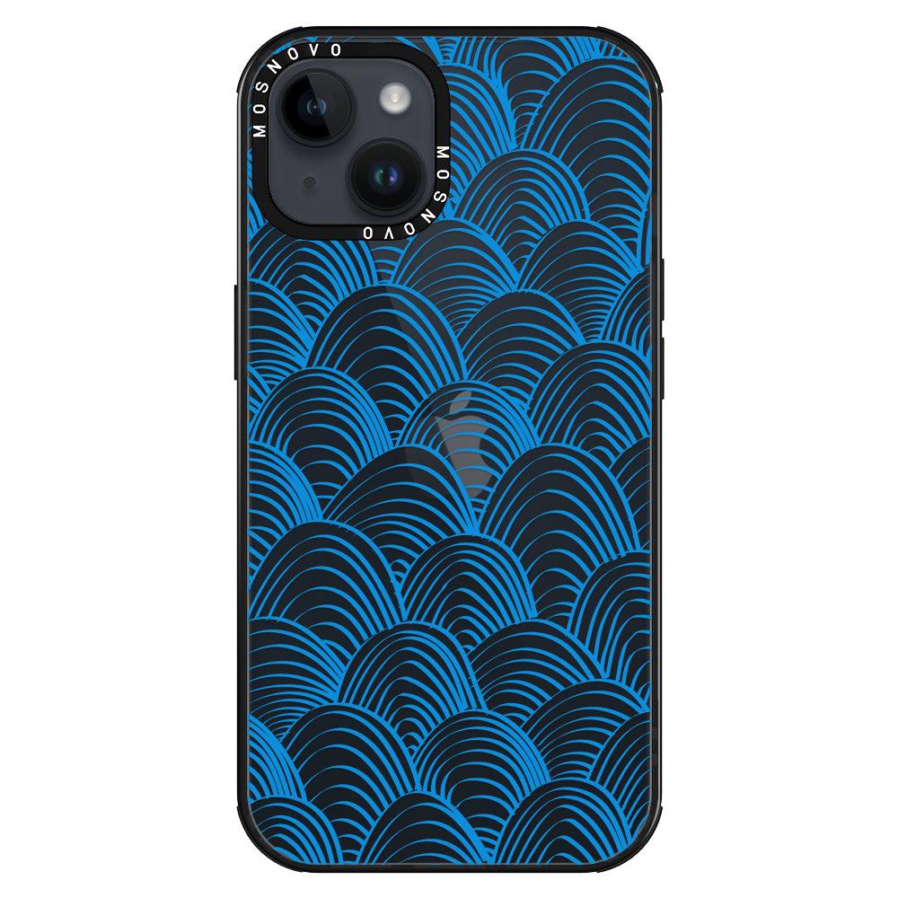 Wavy Wave Phone Case - iPhone 14 Plus Case - MOSNOVO