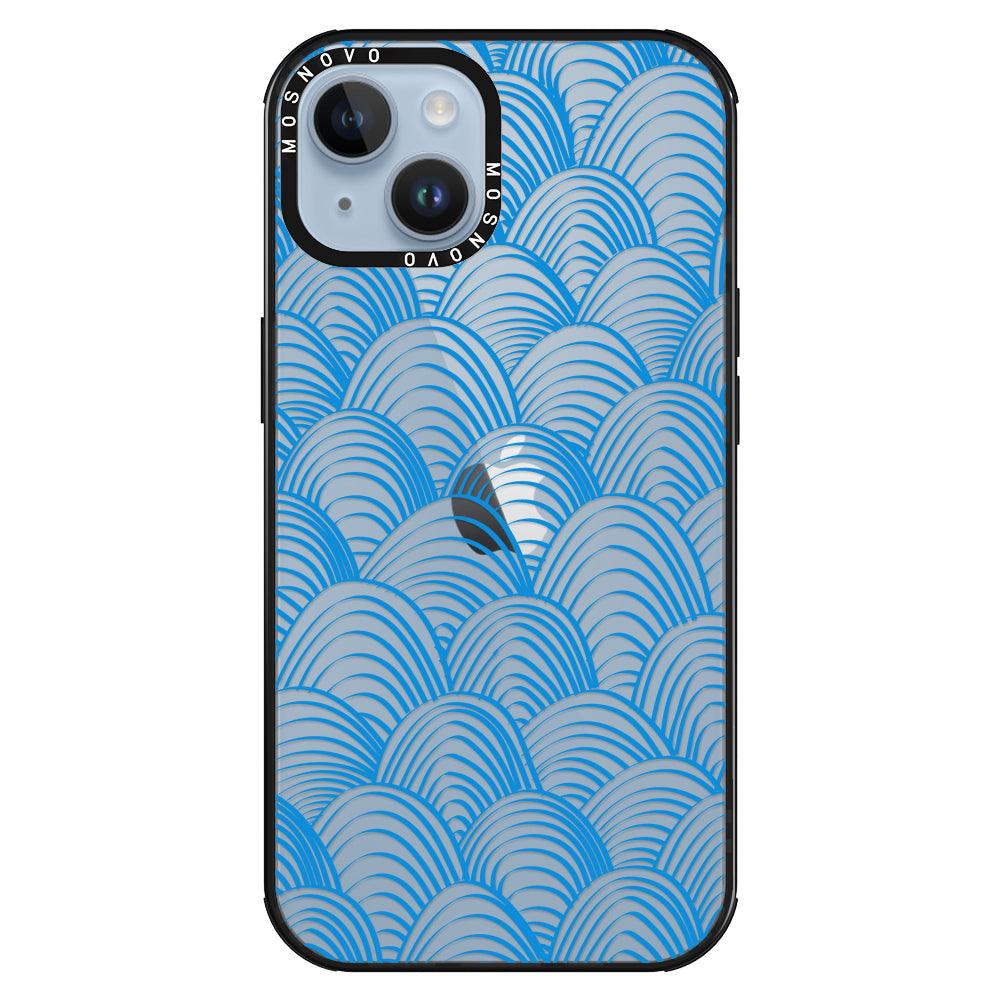 Wavy Wave Phone Case - iPhone 14 Plus Case - MOSNOVO