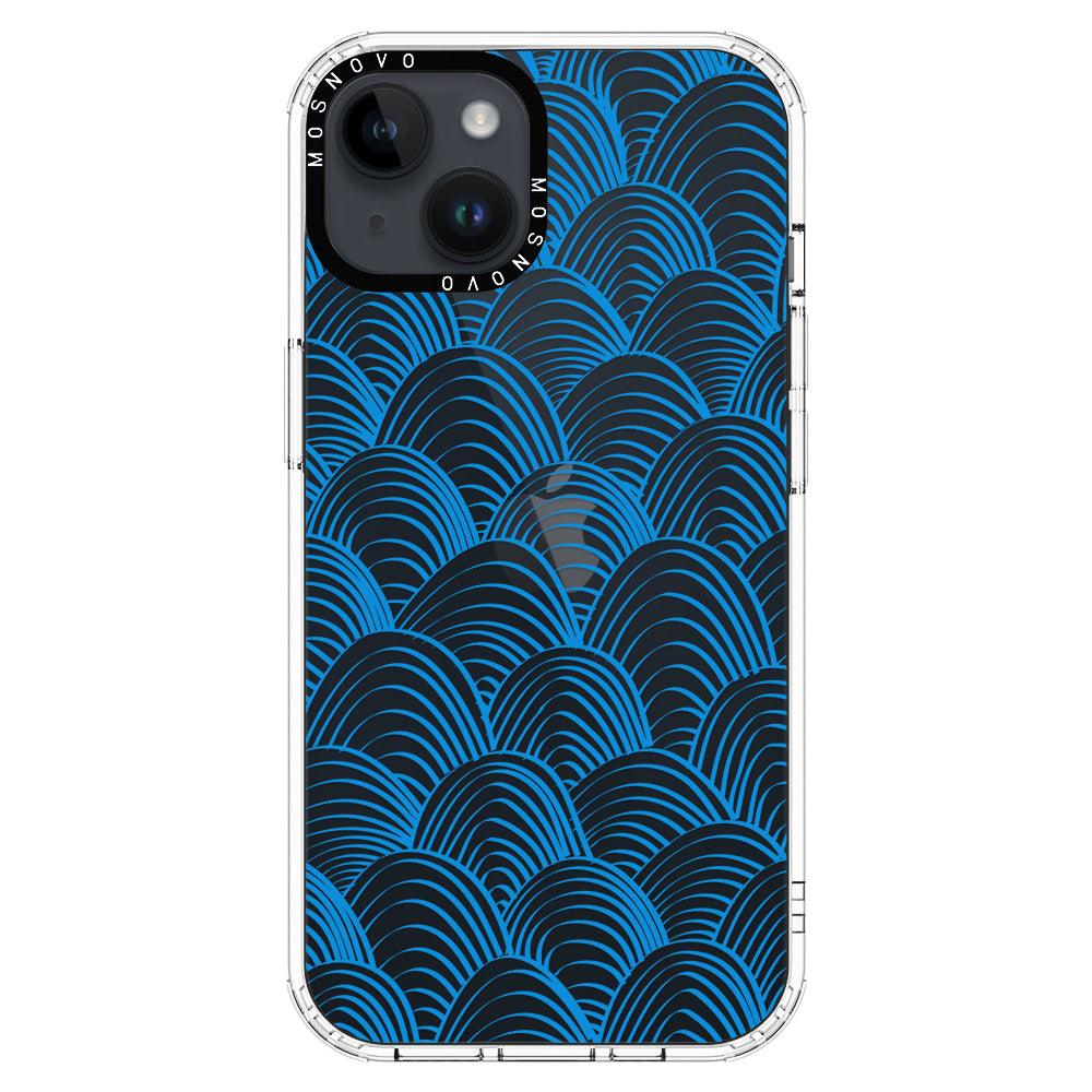 Wavy Wave Phone Case - iPhone 14 Plus Case - MOSNOVO