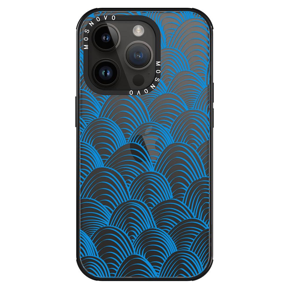 Wavy Wave Phone Case - iPhone 14 Pro Case - MOSNOVO