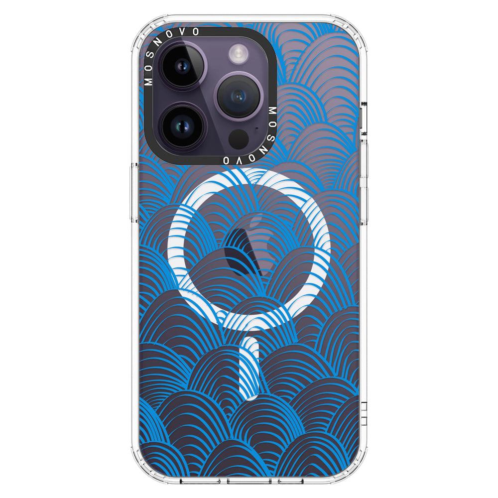 Wavy Wave Phone Case - iPhone 14 Pro Case - MOSNOVO