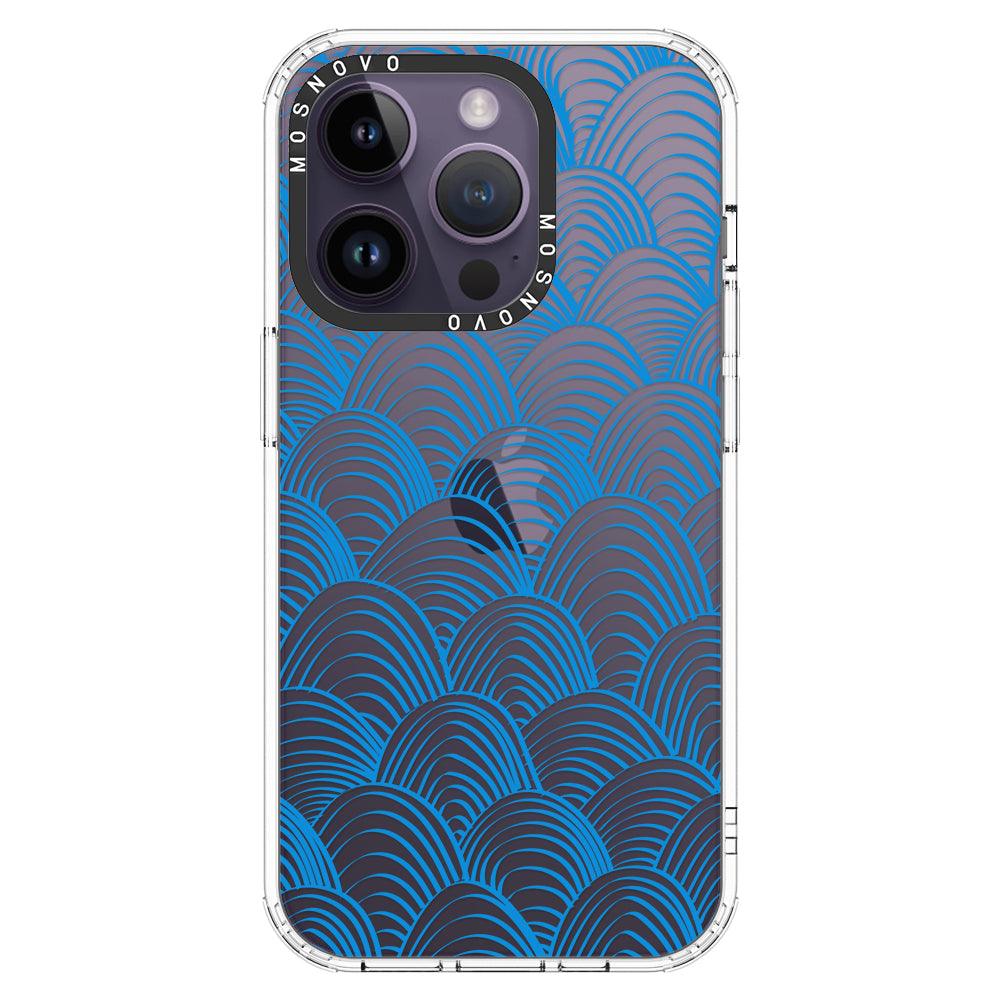 Wavy Wave Phone Case - iPhone 14 Pro Case - MOSNOVO