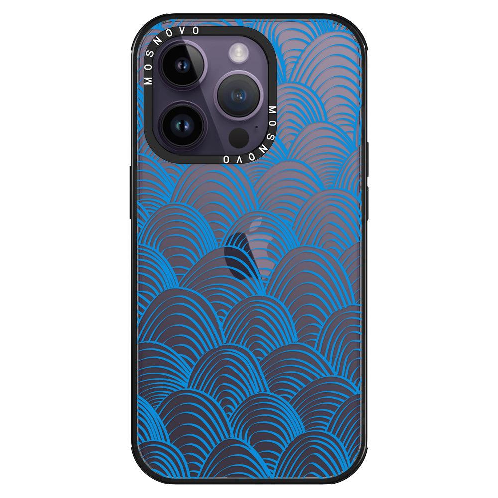 Wavy Wave Phone Case - iPhone 14 Pro Case - MOSNOVO