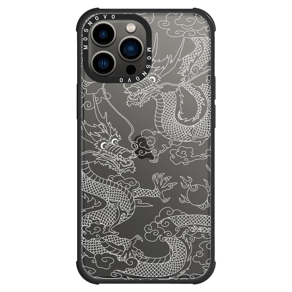 White Dragon Phone Case iPhone 13 Pro Max Case