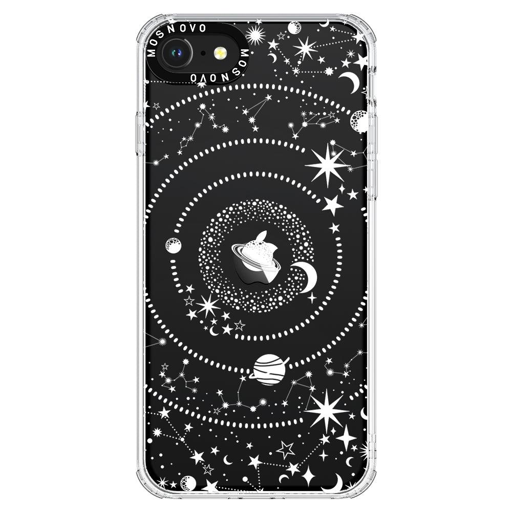 White Galaxy Phone Case - iPhone 7 Case - MOSNOVO