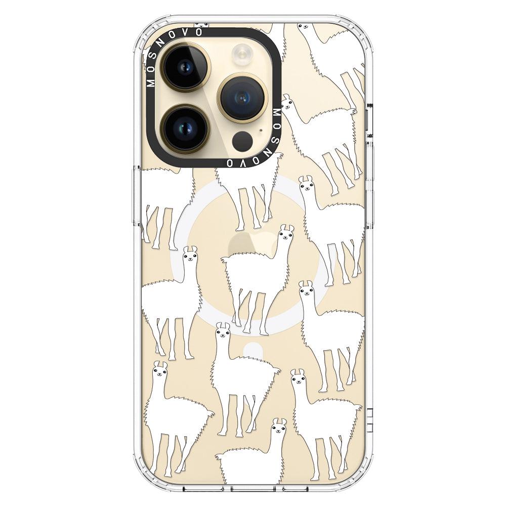 Llama Phone Case - iPhone 14 Pro Case - MOSNOVO