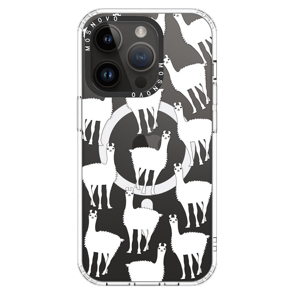 Llama Phone Case - iPhone 14 Pro Case - MOSNOVO