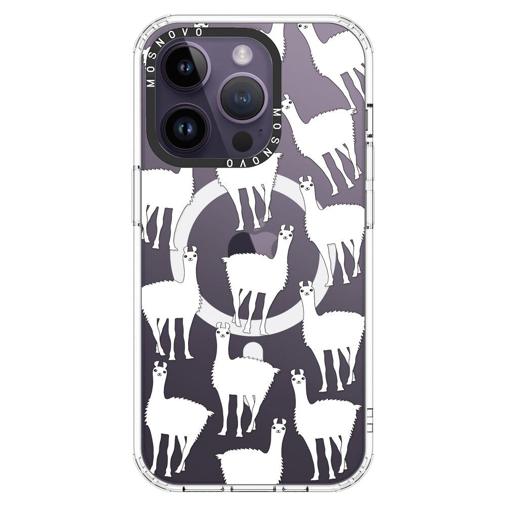 Llama Phone Case - iPhone 14 Pro Case - MOSNOVO