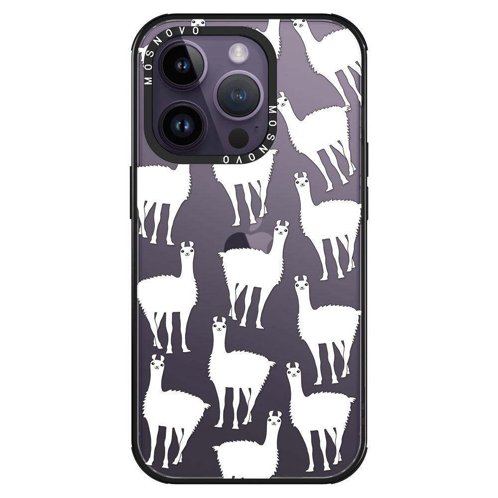 Llama Phone Case - iPhone 14 Pro Case - MOSNOVO