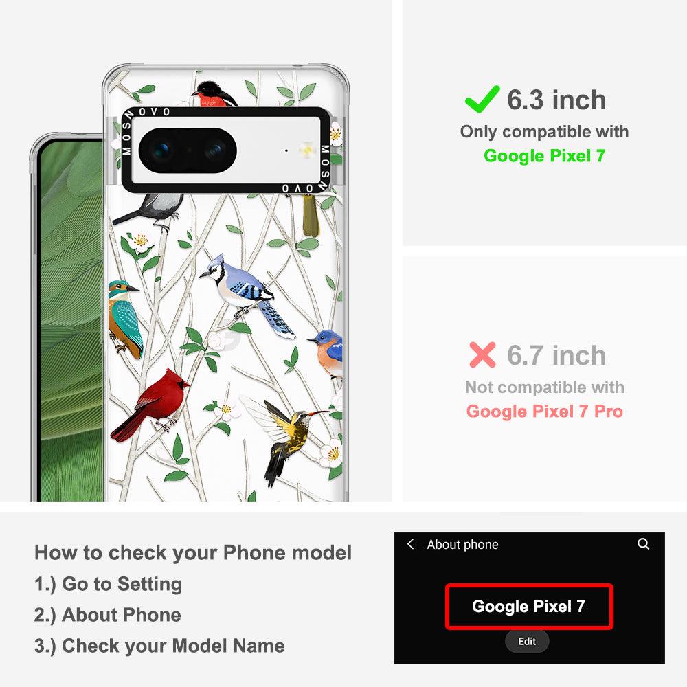 Wild Bird Phone Case - Google Pixel 7 Case - MOSNOVO