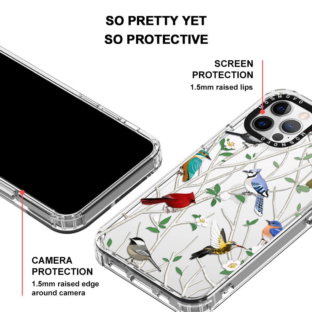 Wild Bird Phone Case - iPhone 12 Pro Case - MOSNOVO