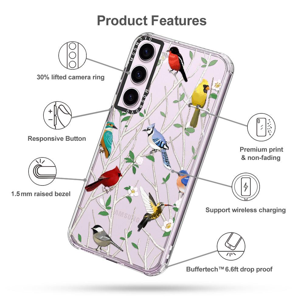 Wild Bird Phone Case - Samsung Galaxy S23 Plus Case - MOSNOVO