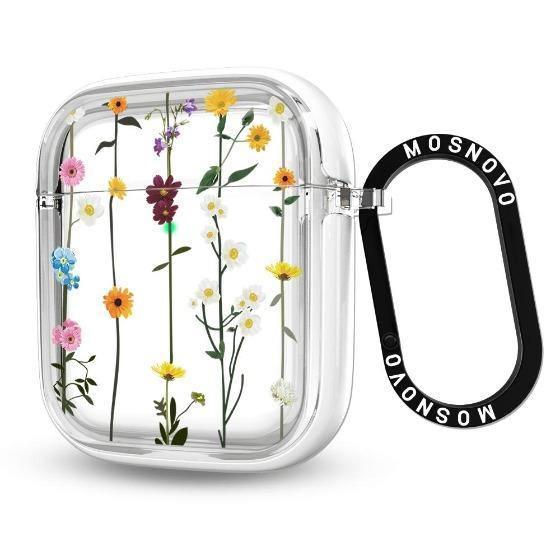 Wild Flowers Floral AirPods 1/2 Case - MOSNOVO