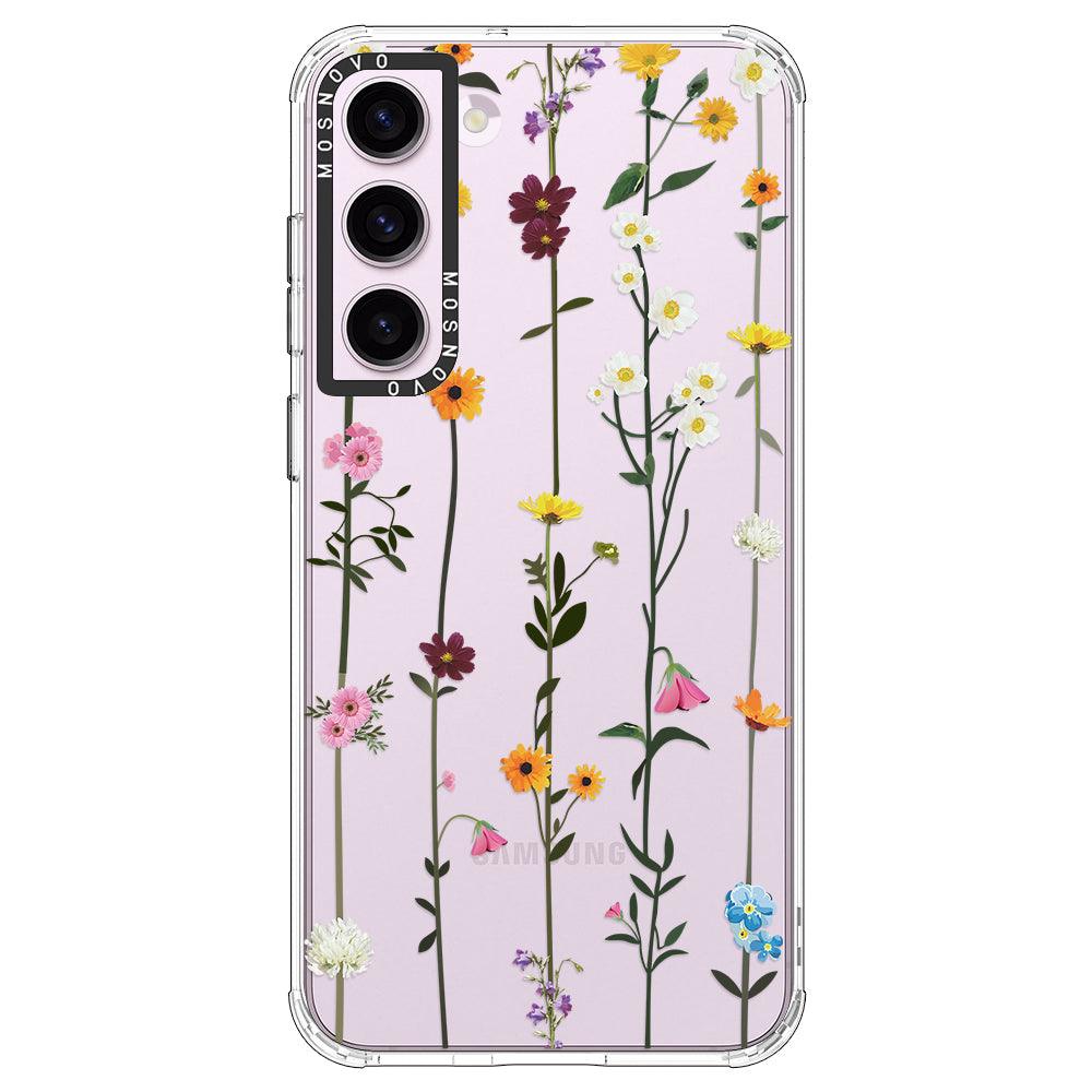 Wild Flowers Floral Phone Case - Samsung Galaxy S23 Case - MOSNOVO