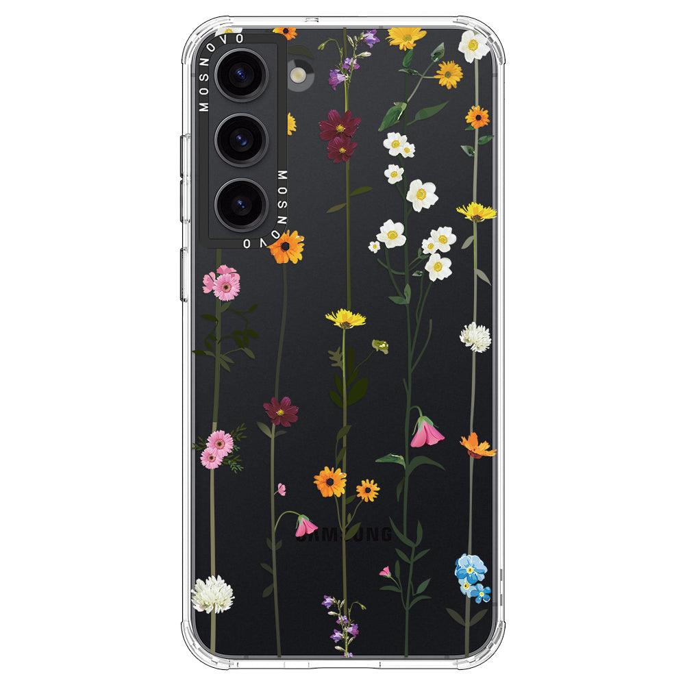 Wild Flowers Floral Phone Case - Samsung Galaxy S23 Case - MOSNOVO