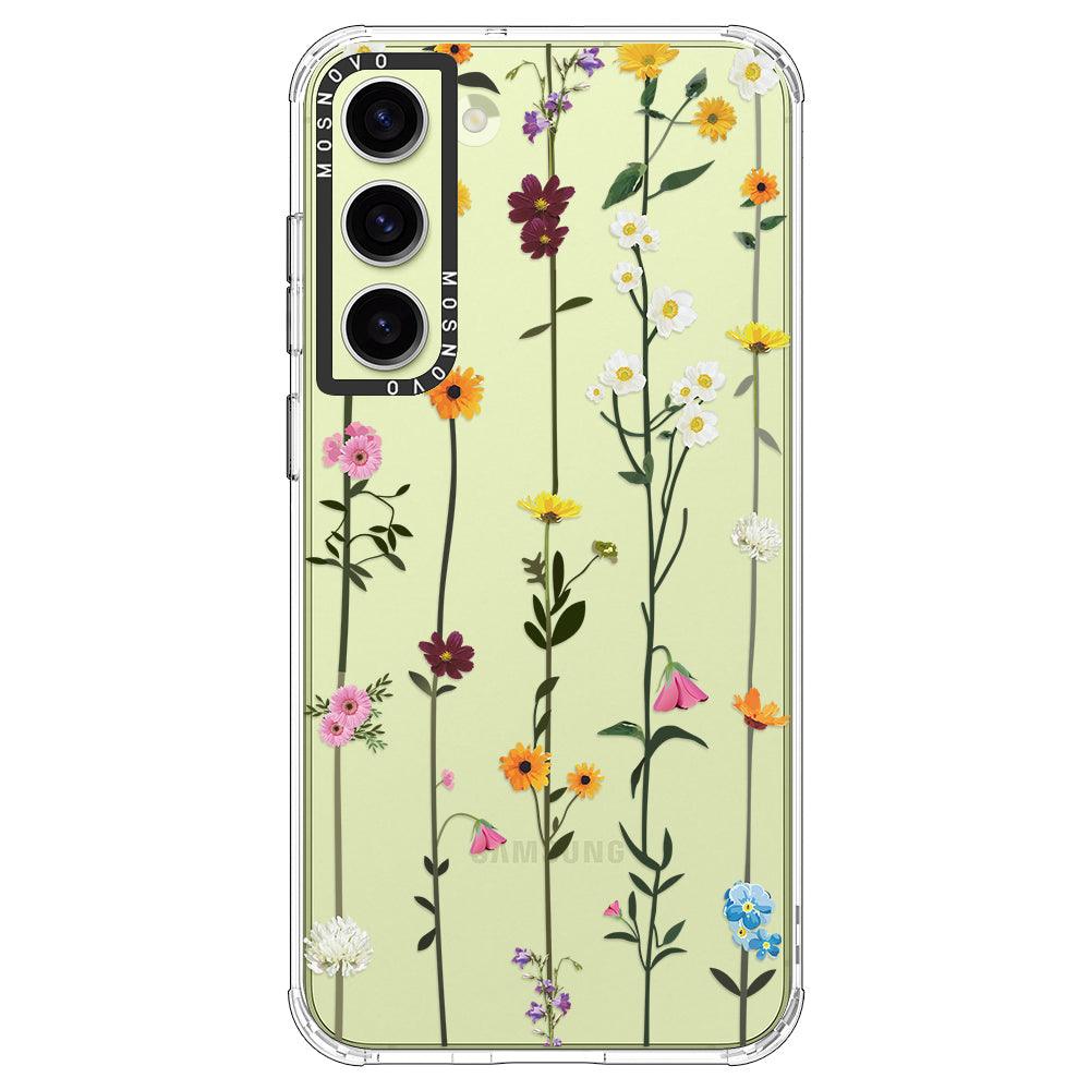 Wild Flowers Floral Phone Case - Samsung Galaxy S23 Plus Case - MOSNOVO